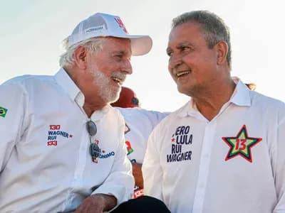 Jaques Wagner e Rui Costa, dupla petista da Bahia
