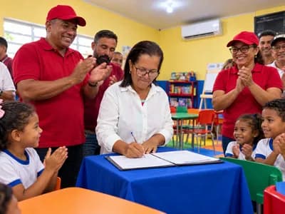 Prefeita de Teolândia entrega unidade escolar requalificada no interior do município