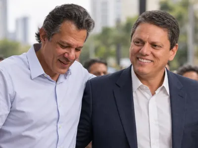 Tarcísio abre 20 pontos sobre Haddad e desenha derrota humilhante do petista no 1º turno, diz Datafolha