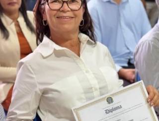 Reeleita, prefeita de Teolândia é diplomada e vai para seu segundo mandato consecutivo 