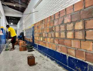 Escolas municipais em Gandu passam por reformas antes do início de ano letivo 