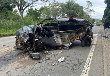 Envolvidos em acidente com vítima fatal na BR - 101 são de Itamari e Wenceslau Guimarães 