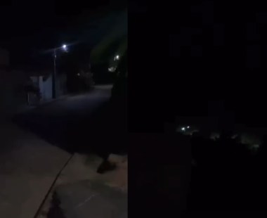 Morador faz vídeo para cobrar iluminação pública em bairro de Itamari