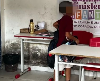 Condições de escola municipal em Piraí do Norte geram críticas e questionamentos nas redes sociais