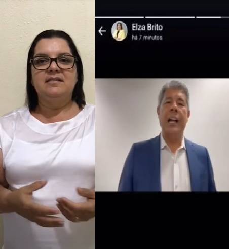 Candidata à vice-prefeita em Wenceslau Guimarães usa vídeo manipulado para insinuar que governador da Bahia estaria apoiando Antônio Lopes