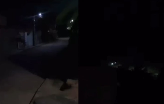 Morador faz vídeo para cobrar iluminação pública em bairro de Itamari